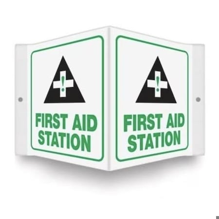 Accuform FACILITY TRAFFIC SIGN 24 in  X 18 in FRP911HP